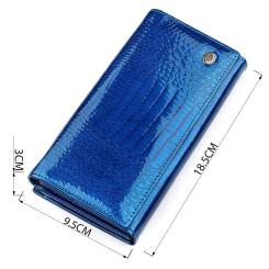 Кошелек ST Leather Синий Фото 2