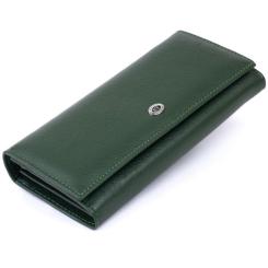 Кошелек ST Leather Зеленый Фото