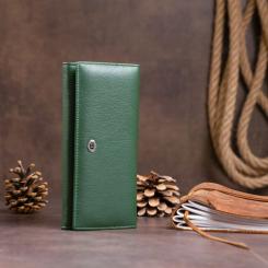 Кошелек ST Leather Зеленый Фото 7