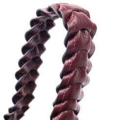 Сумка Karya Кожаная Бордовая Фото 8