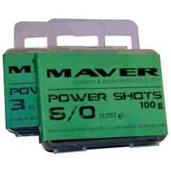 Грузило Maver набір Power Shots 5/0 (0.705g) 100g Фото