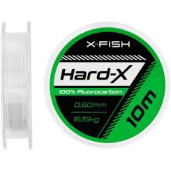 Флюорокарбон X-Fish Hard-X 10m (clear) 0.60mm 16.15kg Фото
