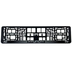 Рамка номерного знака Poputchik Hyundai Фото