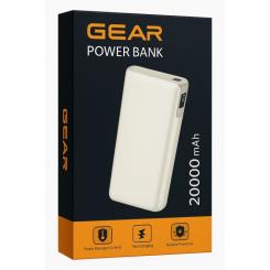 Батарея универсальная GEAR 20000mAh, PD/70W, black Фото 2