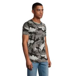Футболка Sol's Camo men сірий камо M Фото 1