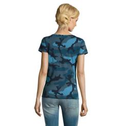 Футболка Sol's Camo women синій камо XL Фото 2