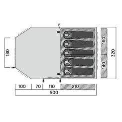 Палатка Easy Camp Hamra 5 (120495) Фото 6