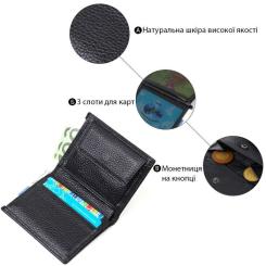 Кошелек Bond Accessories Из натуральной кожи Черный Фото 3