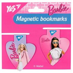 Закладки для книг Yes магнитные Barbie heart, 2шт Фото 1