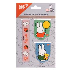 Закладки для книг Yes магнітні Miffy 3 шт Фото 1