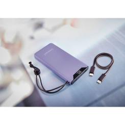 Батарея универсальная Intenso F10000 10000mAh QC3.0 purple Фото 9