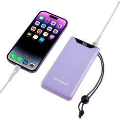 Батарея универсальная Intenso F10000 10000mAh QC3.0 purple Фото 3