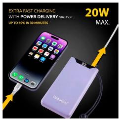 Батарея универсальная Intenso F10000 10000mAh QC3.0 purple Фото 5