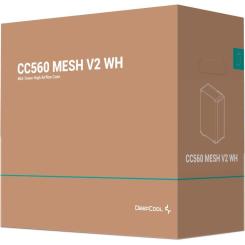 Корпус для ПК Deepcool CC560 MESH WH V2 Фото 11