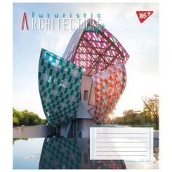 Тетрадь Yes Futuristic architecture А5 96 аркушів клітинка Фото 3
