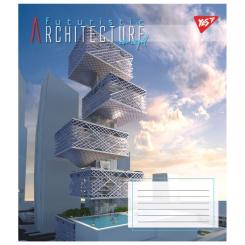 Тетрадь Yes Futuristic architecture А5 96 аркушів клітинка Фото 4