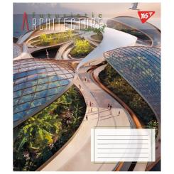 Тетрадь Yes Futuristic architecture А5 96 аркушів клітинка Фото 5