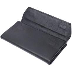 Портмоне ST Leather Из натуральной кожи Черное Фото 6