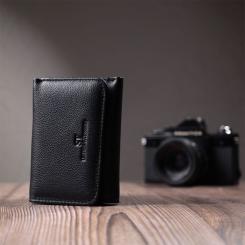 Портмоне ST Leather Из натуральной кожи Черное Фото 8