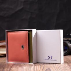 Кошелек ST Leather Из натуральной кожи Разноцветный Фото 9