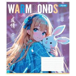 Тетрадь 1 вересня Warm Bonds А5 12 аркушів лінія Фото 1