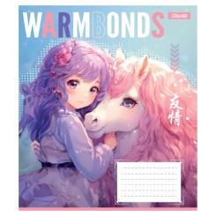 Тетрадь 1 вересня Warm Bonds А5 12 аркушів лінія Фото 2