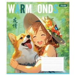 Тетрадь 1 вересня Warm Bonds А5 12 аркушів лінія Фото 3