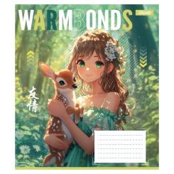 Тетрадь 1 вересня Warm Bonds А5 12 аркушів лінія Фото 4