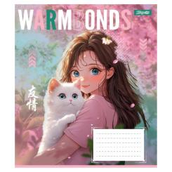 Тетрадь 1 вересня Warm Bonds А5 12 аркушів лінія Фото 5