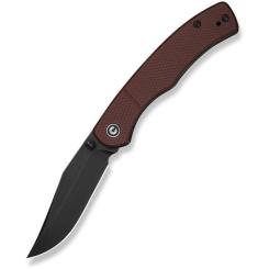 Нож Civivi Clingman, Burgundy G10, Darkwash Фото 1