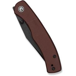 Нож Civivi Clingman, Burgundy G10, Darkwash Фото 5