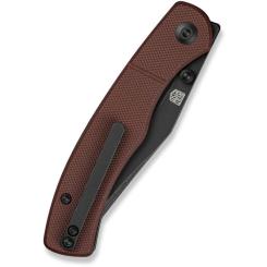 Нож Civivi Clingman, Burgundy G10, Darkwash Фото 6