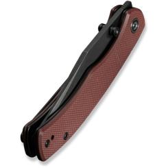 Нож Civivi Clingman, Burgundy G10, Darkwash Фото 7