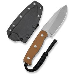 Нож Sencut Toxodon, Brown G10, Stonewash Фото 2