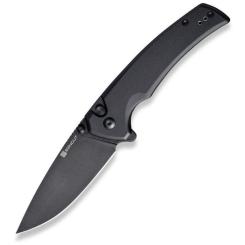 Нож Sencut Serene, Black Aluminum, Darkwash Фото 1