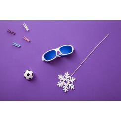 Детские солнцезащитные очки Koolsun Sport, 3-8 років біло-блакитни Фото 5
