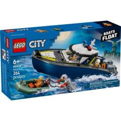 Конструктор LEGO City Преследование на полицейском катере Фото