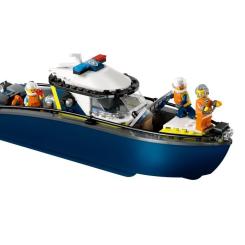 Конструктор LEGO City Преследование на полицейском катере Фото 2
