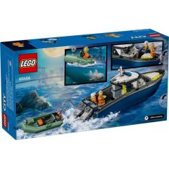 Конструктор LEGO City Преследование на полицейском катере Фото 7