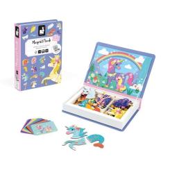 Развивающая игрушка Janod Магнітна книга Єдиноріжки Фото 1