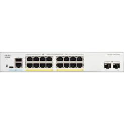 Коммутатор сетевой Cisco C1200-16P-2G Фото 1