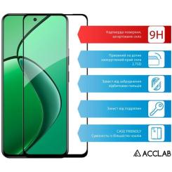 Стекло защитное ACCLAB Full Glue Realme 13+ Black Фото 2