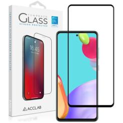 Стекло защитное ACCLAB Full Glue Samsung A52 Black Фото