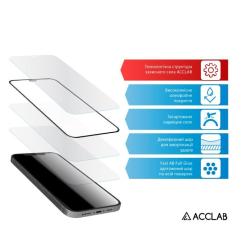Стекло защитное ACCLAB Full Glue Samsung A52 Black Фото 3