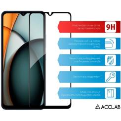 Стекло защитное ACCLAB Full Glue Xiaomi Redmi A3 Black Фото 2