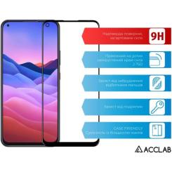 Стекло защитное ACCLAB Full Glue ZTE Blade V2020 Black Фото 2