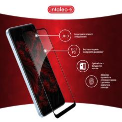 Стекло защитное Intaleo Full Glue Oppo A18 Black Фото 3