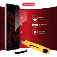 Стекло защитное Intaleo Full Glue Oppo A18 Black Фото 4