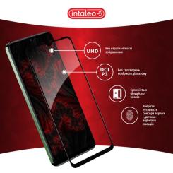 Стекло защитное Intaleo Full Glue Tecno Spark 10C Black Фото 3