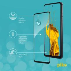 Стекло защитное Piko Full Glue MOTO G24/G34 Black Фото 3